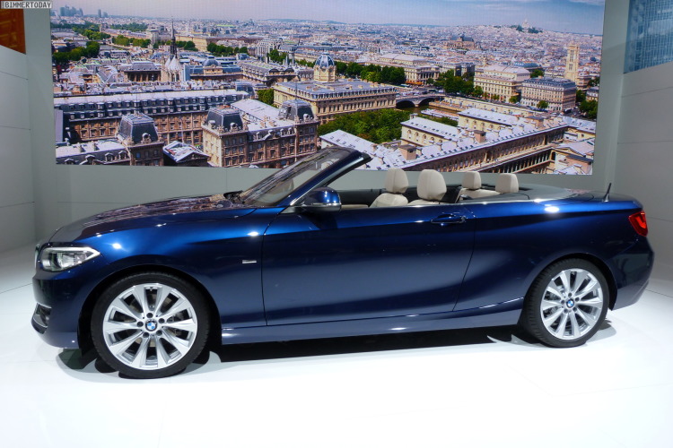 BMW 2er Cabrio: Live-Fotos von der Weltpremiere in Paris 2014 BMW 2er Cabrio: Live-Fotos von der Weltpremiere in Paris 2014