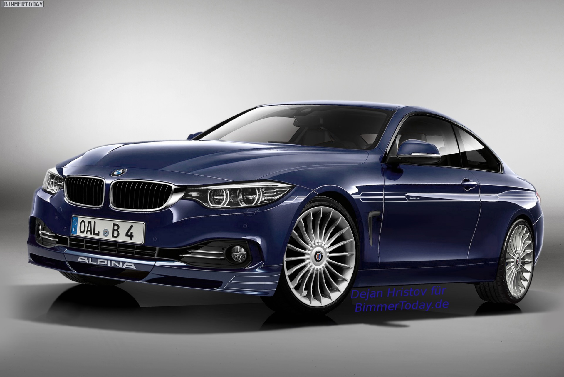 Bmw alpina b3 biturbo coupe #2