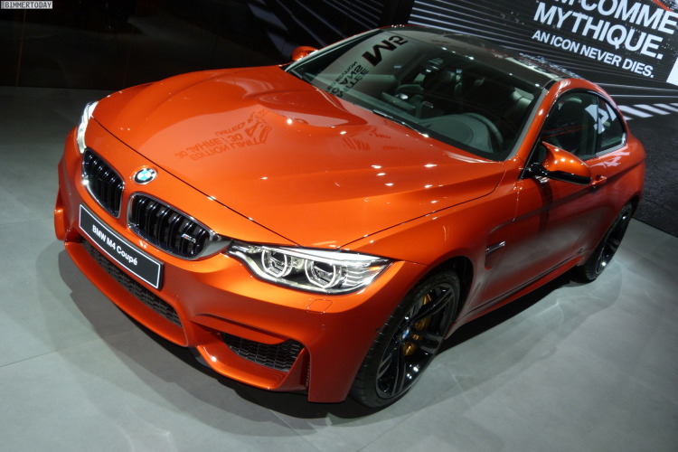 Paris 2014: BMW M4 Coupé in Sakhir Orange Metallic Paris 2014: BMW M4 Coupé in Sakhir Orange Metallic