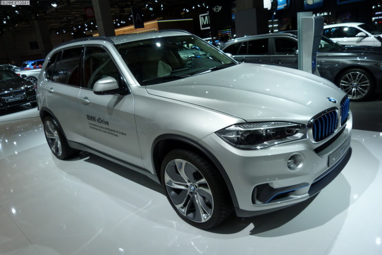Paris 2014: BMW X5 eDrive F15 mit Plug-in Hybrid-Antrieb Paris 2014: BMW X5 eDrive F15 mit Plug-in Hybrid-Antrieb