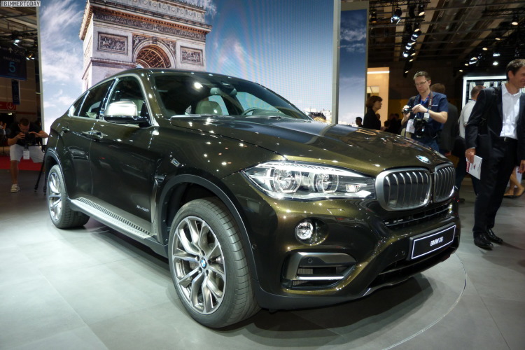 BMW X6 F16: Erste Live-Fotos von Generation 2 in Paris 2014 BMW X6 F16: Erste Live-Fotos von Generation 2 in Paris 2014