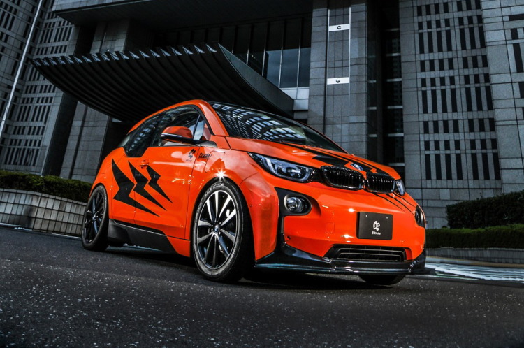 3D Design BMW i3: Tuning-Elektroauto in Feuerorange 3D Design BMW i3: Tuning-Elektroauto in Feuerorange