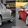 Audi-A4-Facelift-BMW-3er-F30-Bildvergleich-Heck