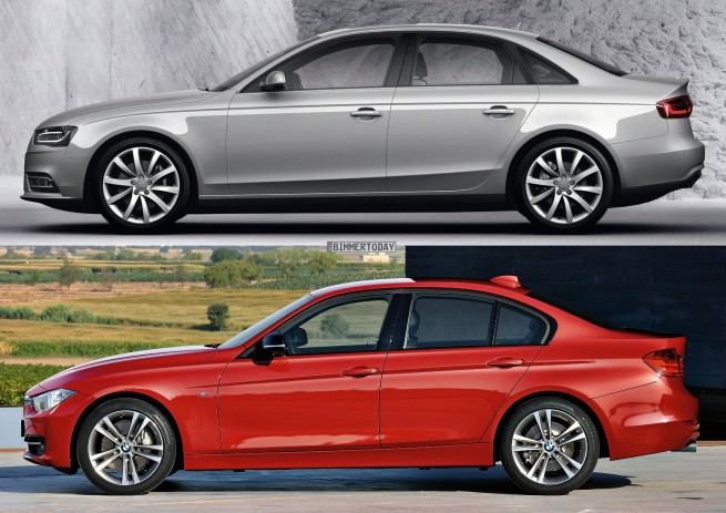 Audi-A4-Facelift-BMW-3er-F30-Bildvergleich-Seite