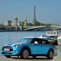 Roadster-Vision Superleggera und MINI Fünftürer F55 in Paris 2014 Roadster-Vision Superleggera und MINI Fünftürer F55 in Paris 2014