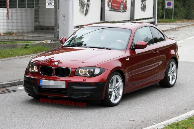 BMW-1er-Coupé-E82-LCI-Spyshot BMW-1er-Coupé-E82-LCI-Spyshot