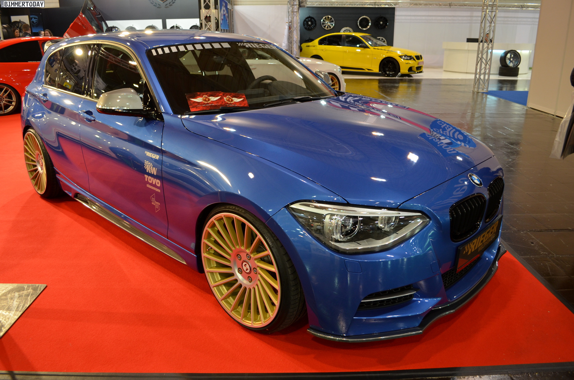 Essen 2013: Rieger Tuning für BMW M135i F20 und BMW 1er M Coupé