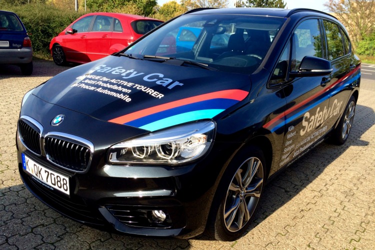 BMW 2er Active Tourer Safety Car: Van trifft Motorsport BMW 2er Active Tourer Safety Car: Van trifft Motorsport