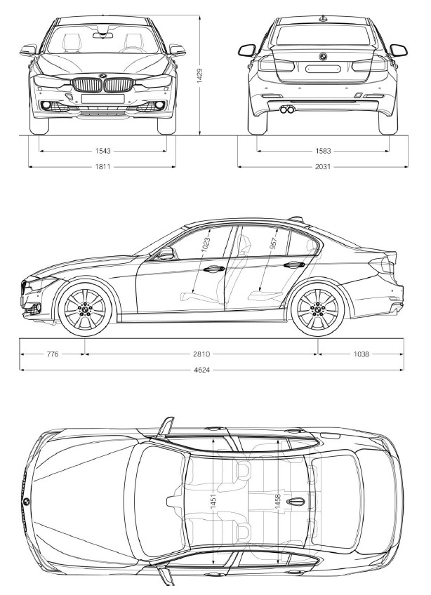 Bmw 3er e90 abmessungen #3