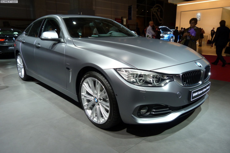 BMW 4er Gran Coupé: Frozen Cashmere Silver in Paris 2014 BMW 4er Gran Coupé: Frozen Cashmere Silver in Paris 2014