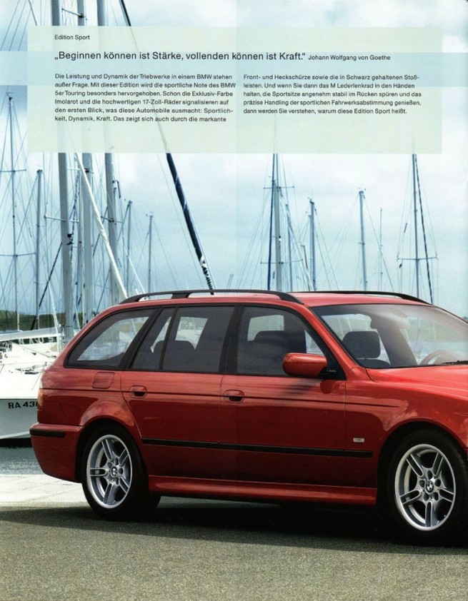BMW 5er Touring Edition Exclusive - Lifestyle - Sport 10