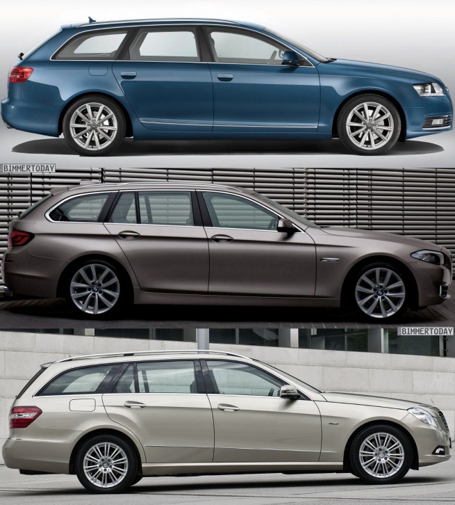 BMW-5er-Touring-F11-Audi-A6-Avant-Mercedes-E-Klasse-T-Modell-Seite