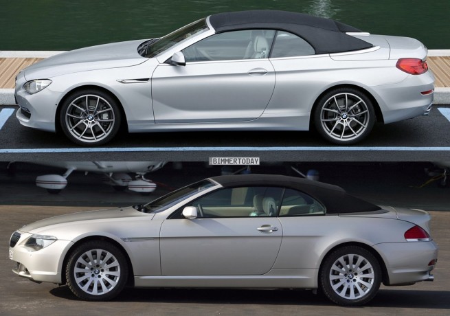 BMW-6er-Cabrio-E64-F12-Vergleich-Seite-geschlossen BMW-6er-Cabrio-E64-F12-Vergleich-Seite-geschlossen