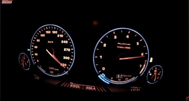 BMW-Alpina-B6-Biturbo-F13-2012-Tacho-Video