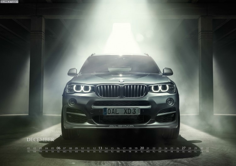 BMW Alpina-Kalender 2015: 50 Jahre Perfektion in 12 Motiven BMW Alpina-Kalender 2015: 50 Jahre Perfektion in 12 Motiven