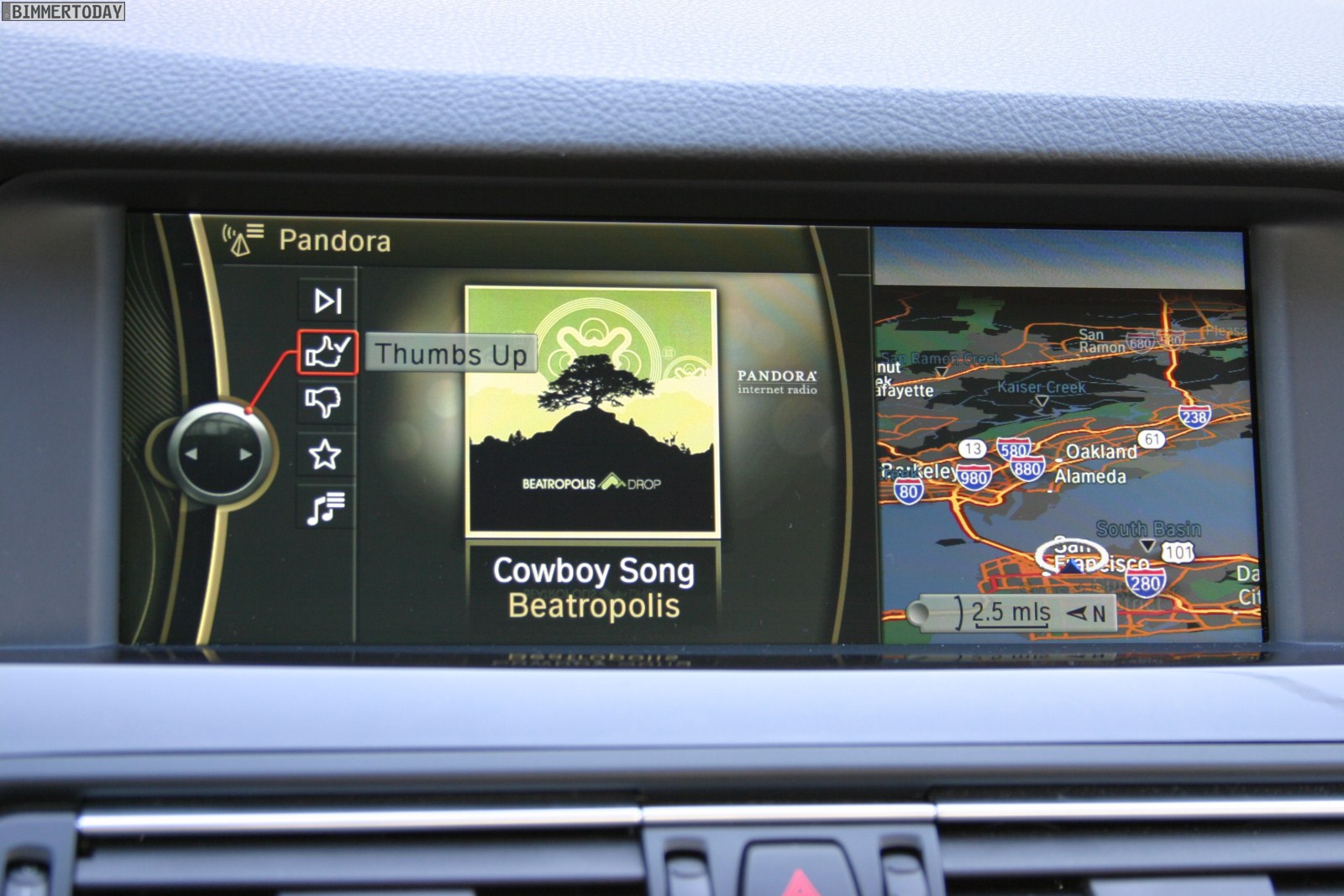 Pandora bmw idrive