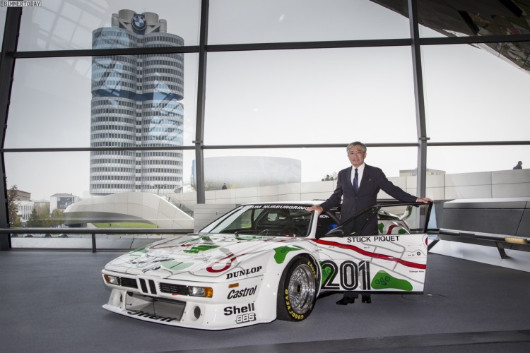 BMW M1 Procar: Restaurierter M1 in der BMW Welt abgeholt BMW M1 Procar: Restaurierter M1 in der BMW Welt abgeholt