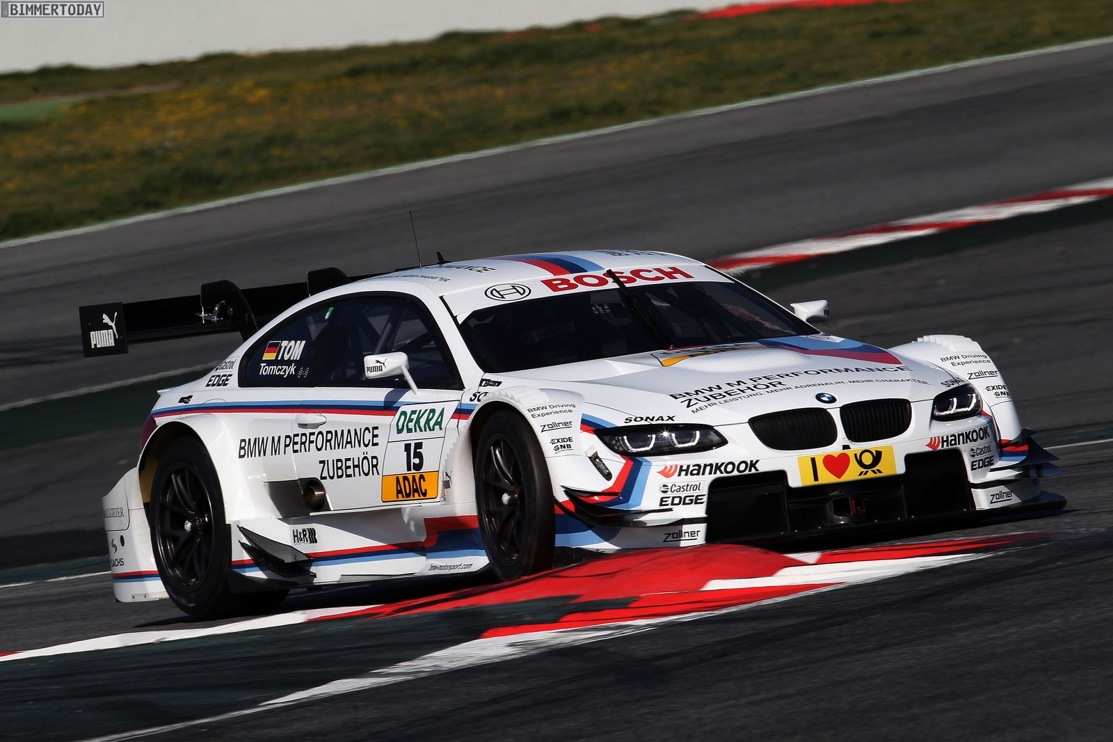 Dtm bmw test barcelona #7