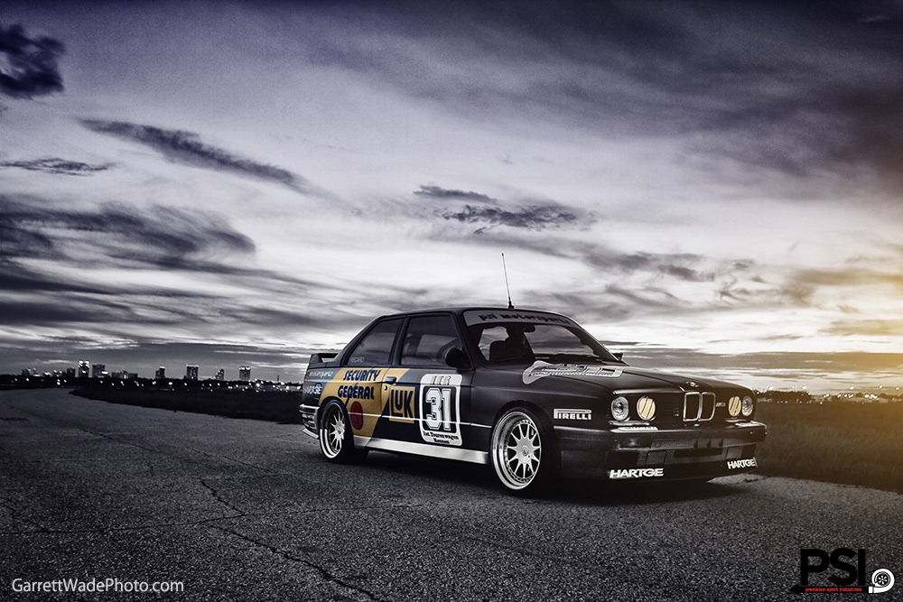 BMW M3 E30 im DTMLook Tuning von Precision Sport Industries (PSI)