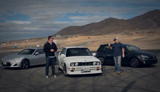 BMW-M3-E30-Video-Vergleich-Scion-FR-S-VW-Golf-GTI