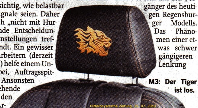 BMW-M3-Tiger-Edition-Kopfstuetze BMW-M3-Tiger-Edition-Kopfstuetze