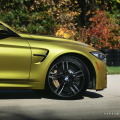 BMW M4 Coupé Wallpaper: Austin Yellow im Indian Summer BMW M4 Coupé Wallpaper: Austin Yellow im Indian Summer