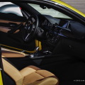 BMW M4 Coupé Wallpaper: Austin Yellow im Indian Summer BMW M4 Coupé Wallpaper: Austin Yellow im Indian Summer