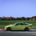 BMW M4 Coupé Wallpaper: Austin Yellow im Indian Summer BMW M4 Coupé Wallpaper: Austin Yellow im Indian Summer