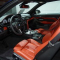 Paris 2014: BMW M4 Cabrio F83 mit Innenraum in Sakhir Orange Paris 2014: BMW M4 Cabrio F83 mit Innenraum in Sakhir Orange