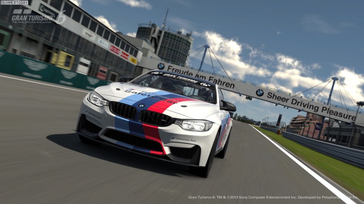 BMW M4 Safety Car: Neues Auto für Gran Turismo 6 vorgestellt BMW M4 Safety Car: Neues Auto für Gran Turismo 6 vorgestellt