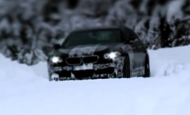 BMW-M5-F10-Video-Winter-Testing