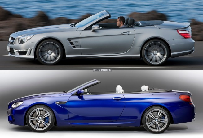 BMW-M6-Cabrio-F12-Mercedes-SL-63-AMG-2012-Bild-Vergleich-Seite