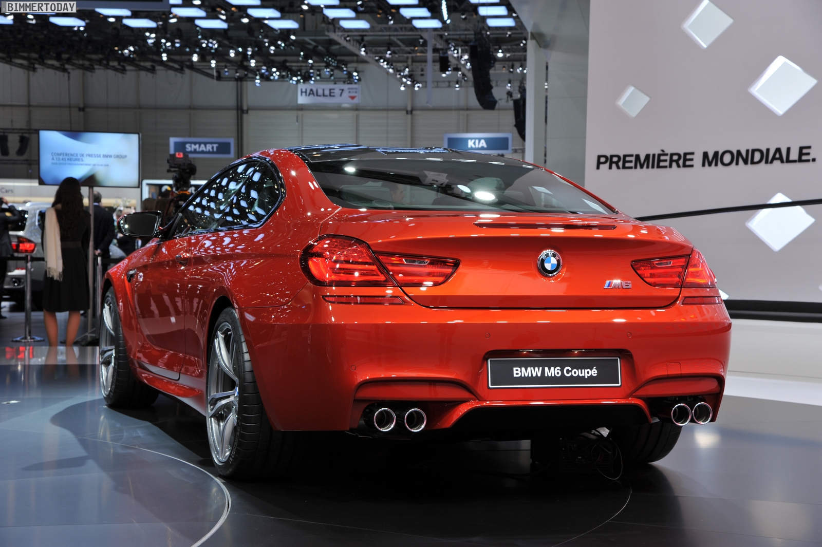 Orange bmw m6 #3