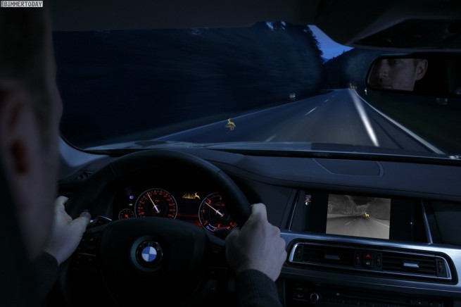 BMW-Night-Vision-Tier-Erkennung-Light-Spot-aktiv-anblinken-2013