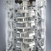 BMW-V8-S65-Kurbelgehaeuse-von-unten-mit-Kurbelwelle