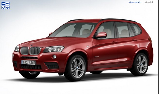 BMW-X3-F25-M-Sportpaket-Konfigurator BMW-X3-F25-M-Sportpaket-Konfigurator