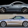 BMW-Z4-E89-Mercedes-SLK-R172-Seite-geschlossen