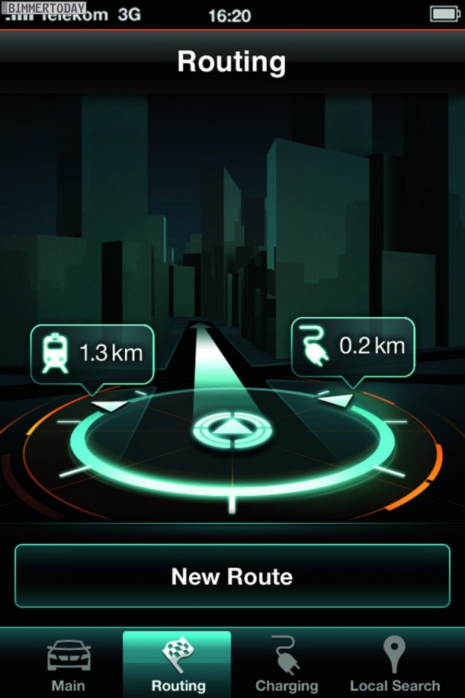 BMW i3 Concept, Mobile App (07/2011)