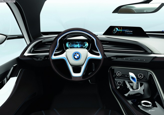BMW i8 Concept, Interior (07/2011)