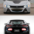 Photoshop: BMW i8-Design trifft Elemente anderer Autobauer