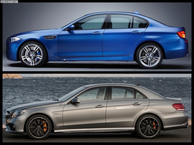 Bild-Vergleich-BMW-M5-F10-Mercedes-E63-AMG-03