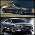 A9-Vorschau Audi prologue trifft BMW Vision Future Luxury