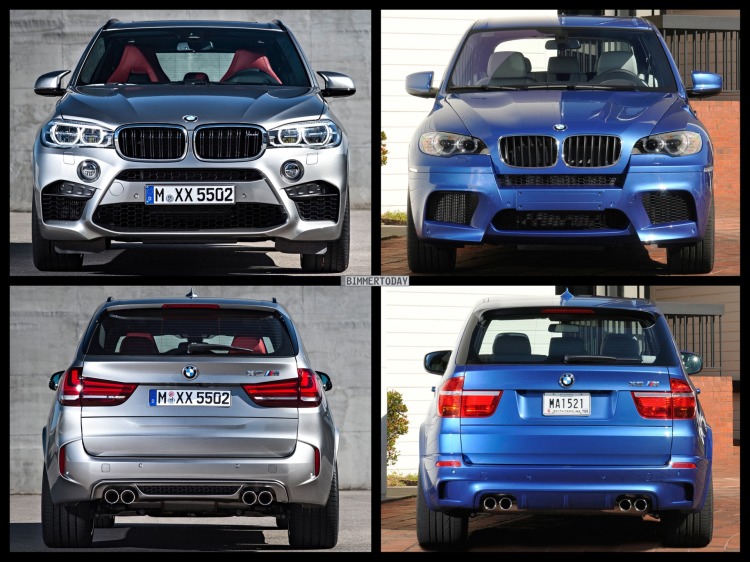 Bild-Vergleich: BMW X5 M F85 trifft auf Vorgänger X5 M E70 Bild-Vergleich: BMW X5 M F85 trifft auf Vorgänger X5 M E70