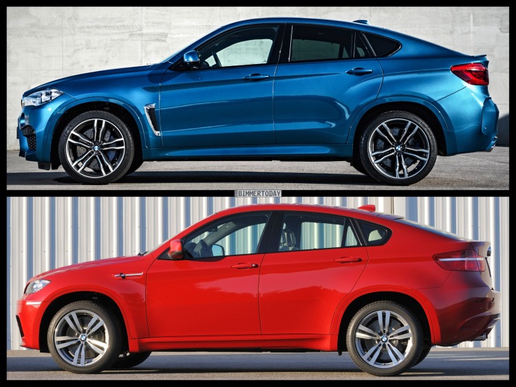 Bild-Vergleich: BMW X6 M F86 trifft auf Vorgänger E71