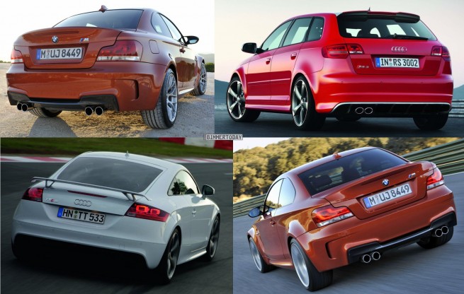 Bildvergleich-Audi-RS3-BMW-1er-M-Audi-TT-RS-Heck2 Bildvergleich-Audi-RS3-BMW-1er-M-Audi-TT-RS-Heck2