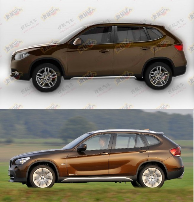 Brilliance-A3-BMW-X1-Seite