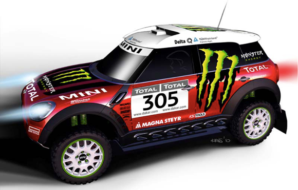 MINI-ALL4-RACING-Xraid MINI-ALL4-RACING-Xraid