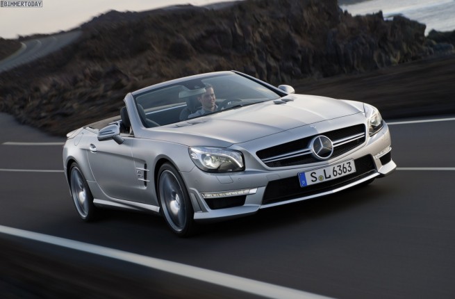SL 63 AMG, Kristallsilber, Leder Schwarz (R 231) 2011
