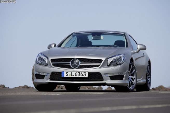 SL 63 AMG, Kristallsilber, Leder Schwarz (R 231) 2011