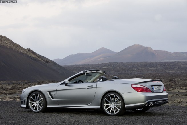 SL 63 AMG, Kristallsilber, Leder Schwarz (R 231) 2011